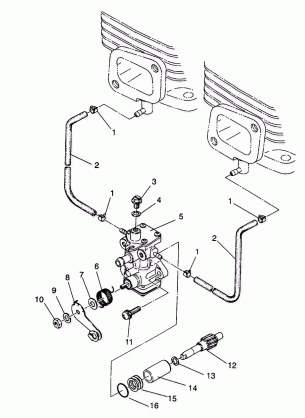 OIL PUMP ASSEMBLY LITE / 0933433 and  LITE DELUXE / 0933431 (4922972297035A)