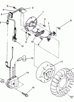 MAGNETO ASSEMBLY LITE / 0933433 and  LITE DELUXE / 0933431 (4922972297037A)