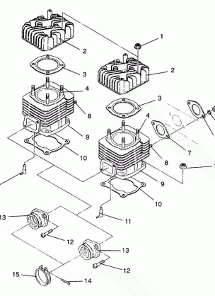 CYLINDER ASSEMBLY LITE / 0933433 and  LITE DELUXE / 0933431 (4922972297030A)