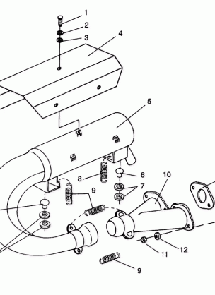 EXHAUST SYSTEM LITE / 0933433 and  LITE DELUXE / 0933431 (4922972297023A)