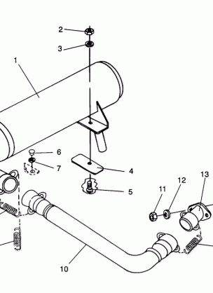 EXHAUST SYSTEM STARLITE  /  0933427 (4922972297024A)