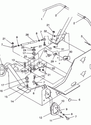 STEERING ASSEMBLY SPORT  /  0930443 (4922942294014A)