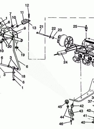 ENGINE MOUNTING Storm E940782 and Storm SKS E940582 (49274427440027)