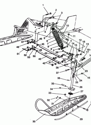 FRONT SUSPENSION and SKI Storm E940782 and Storm SKS E940582 (49274427440013)