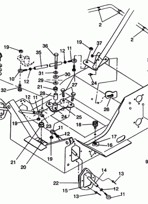 STEERING ASSEMBLY Storm E940782 and Storm SKS E940582 (49274427440018)