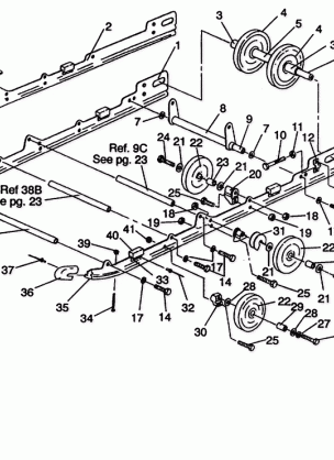 SUSPENSION ASSEMBLY Storm E942770 and Storm SKS E942570 (49274427440021)