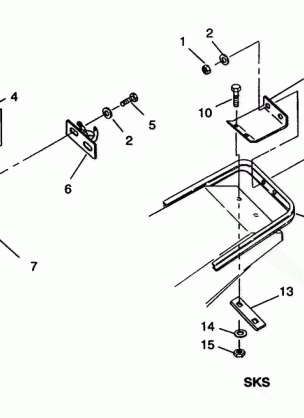 HITCH ASSEMBLY Storm E940782 and Storm SKS E940582 (49274427440002)