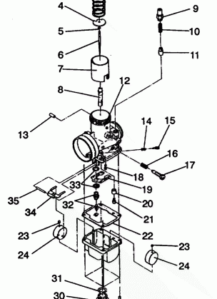 CARBURETOR ASSEMBLY Storm E940782 and Storm SKS E940582 (49274427440035)