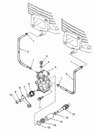 OIL PUMP ASSEMBLY LITE GT / 0933133 (4923232323034A)