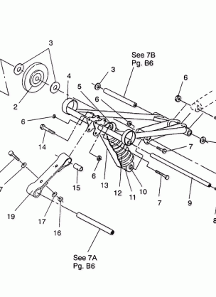 FRONT TORQUE ARM ASSEMBLY LITE GT / 0933133 and  STARLITE GT / 0933127 (4923232323017A)