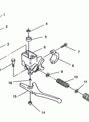 MASTER CYLINDER ASSEMBLY RXL / 0930768 and RXL SKS / 0930568 (4922992299010A)