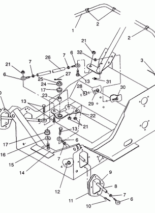 STEERING ASSEMBLY 440  /  0930760 and 440 SKS  /  0930560 (4922932293015A)