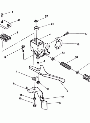 MASTER CYLINDER ASSEMBLY Trail (4921272127021A)