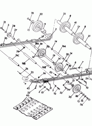 SUSPENSION 500 and 500 Classic (4921252125031A)