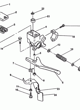 MASTER CYLINDER ASSEMBLY   500 and 500 Classic (4921252125023A)