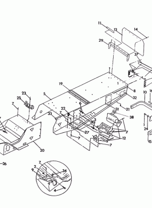 TUNNEL ASSEMBLY RXL / RXL SKS (4921322132001A)