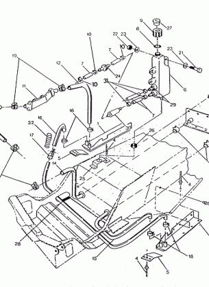 COOLING SYSTEM RXL / RXL SKS (4921322132034A)