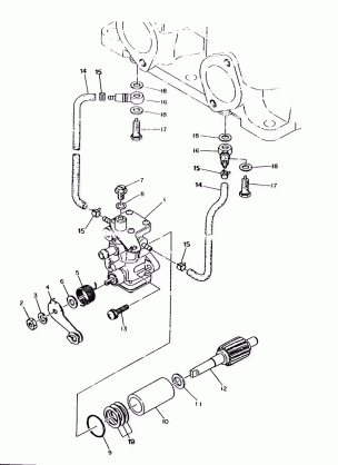 OIL PUMP 500 and 500 Classic (4921252125049A)