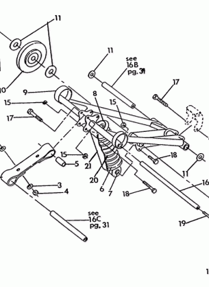 FRONT TORQUE ARM  500 and 500 Classic (4921252125033A)