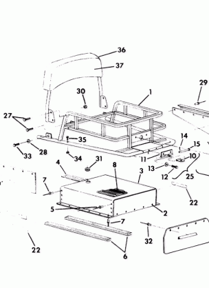 RACK / TUNNEL EXTENSION WideTrak (4921302130014A)