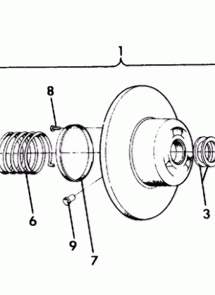 DRIVEN CLUTCH WideTrak (4921302130028A)