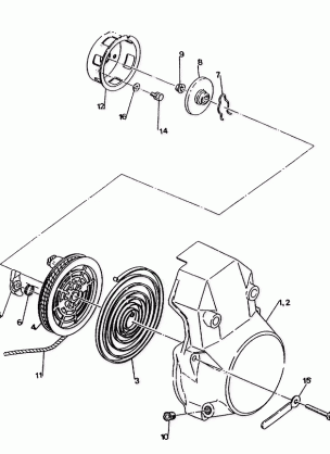 RECOIL STARTER WideTrak (4921302130038A)