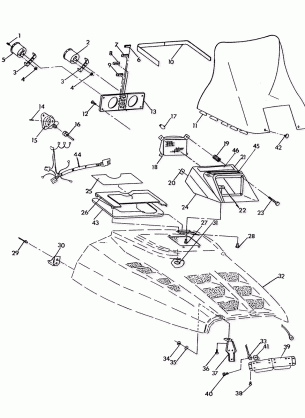 HOOD ASSEMBLY WideTrak (4921302130007A)