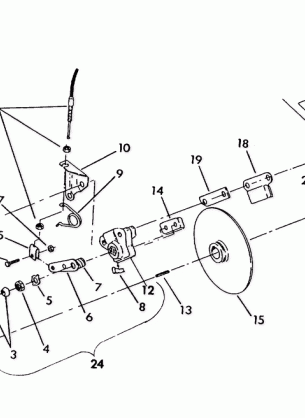 BRAKE ASSEMBLY Indy Lite / Star Lite (4921332133040A)