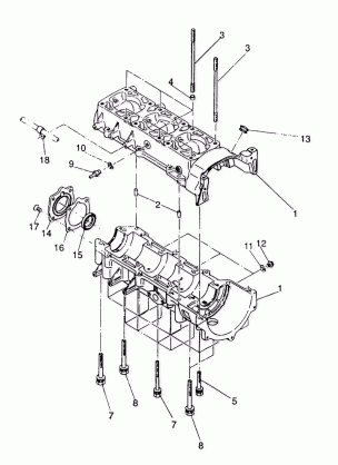 CRANKCASE 650 (4921312131035A)