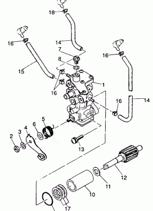 OIL PUMP  650 (4921312131041A)