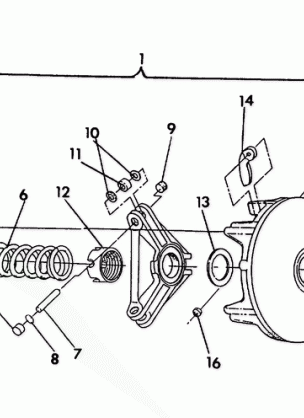 DRIVE CLUTCH  650 (4921312131027A)