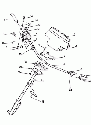 STEERING - HANDLEBAR 650 (4921312131016A)