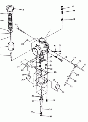 CARBURETOR 650 (4921312131039A)