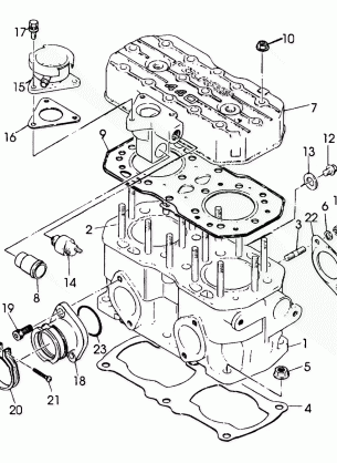 CYLINDER 440 XCR (4921352135036A)