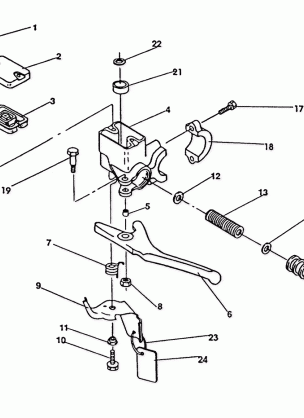 MASTER CYLINDER ASSEMBLY  440 XCR (4921352135017A)
