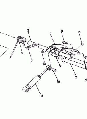 REAR TORQUE ARM WideTrak (4921302130026A)