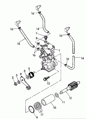 OIL PUMP RXL / RXL SKS (4921322132042A)