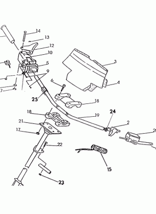 STEERING - HANDLEBAR RXL / RXL SKS (4921322132018A)