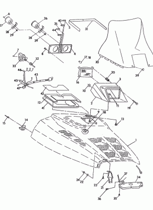 HOOD ASSEMBLY RXL / RXL SKS (4921322132007A)