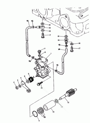 OIL PUMP 500 SP (4920222022036A)