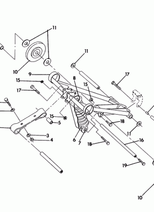 FRONT TORQUE ARM  500 SP (4920222022019A)