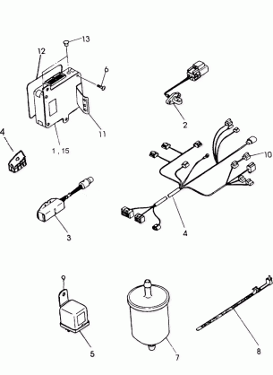 EFI PARTS 500 SPX (4922552255044A)