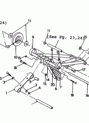 FRONT TORQUE ARM 500 SPX (4922552255025A)