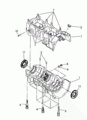 CRANKCASE 440 (4921242124035A)