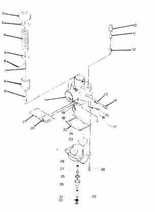 CARBURETOR 440 (4921242124043A)