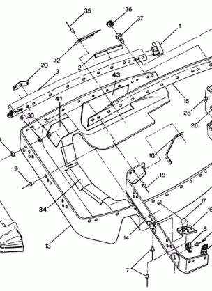 NOSE PAN   400 XC (4920122012005A)