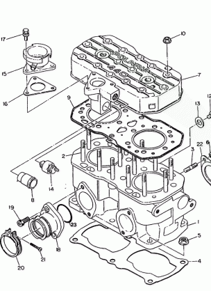 CYLINDER 400 XC (4920122012028A)