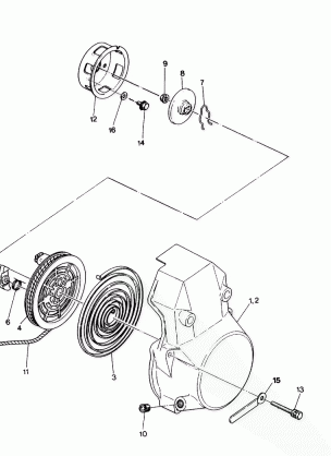 RECOIL STARTER 400 XC (4920122012031A)