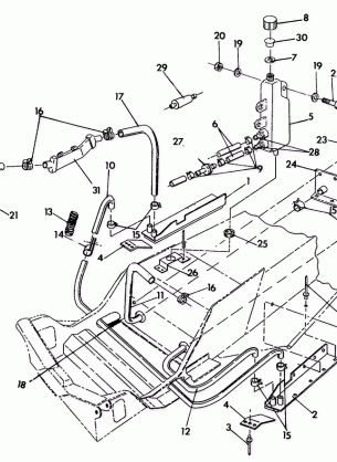 COOLING SYSTEM  400 XC (4920122012019A)