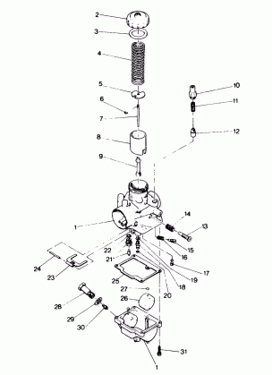 CARBURETOR Indy Lite GT (4920132013028A)